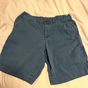 American Eagle Men Cargo Blue Shorts Flex Size 32